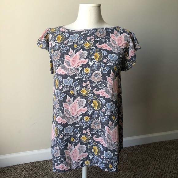 LOFT patterned top - Picture 2 of 3